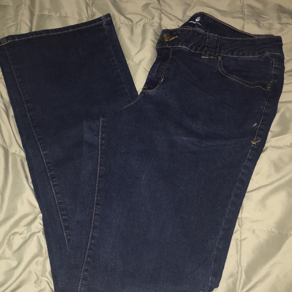 Lane Bryant 16 Tall Long Slim Boot Cut Jeans
